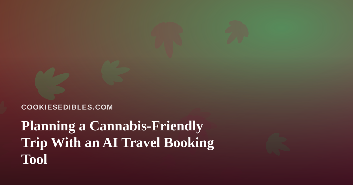 Planning a Cannabis-Friendly Trip With an AI Travel Booking Tool